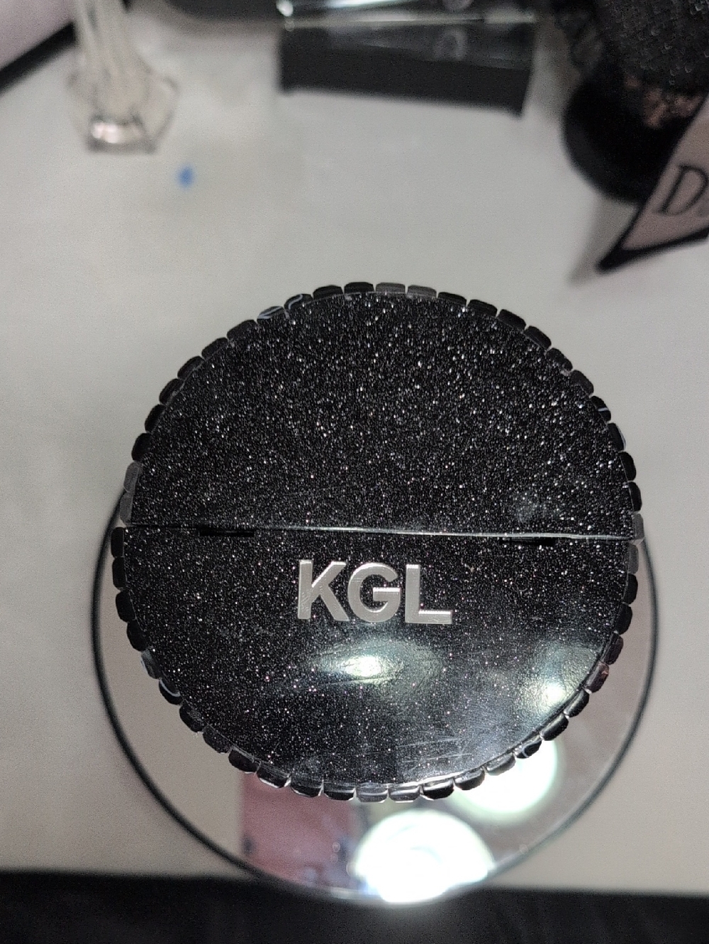 Kurt Geiger Black And Silver Cylinder 3way Purse - RARE! - Picture 4 of 14